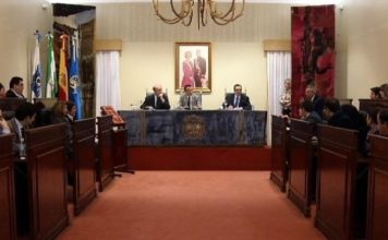 Pleno de la Diputación de Huelva.